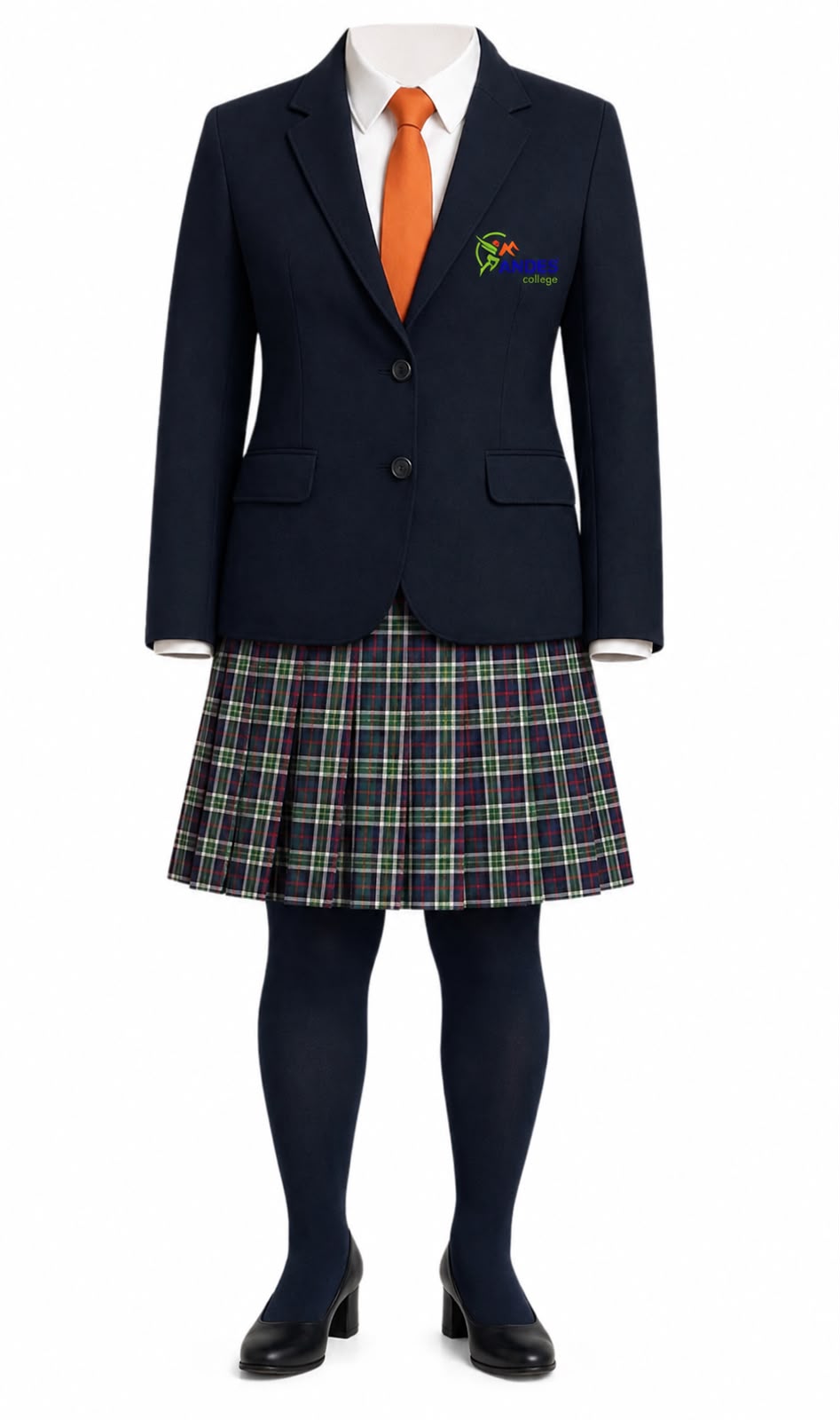Uniforme de gala de colegio para señorita